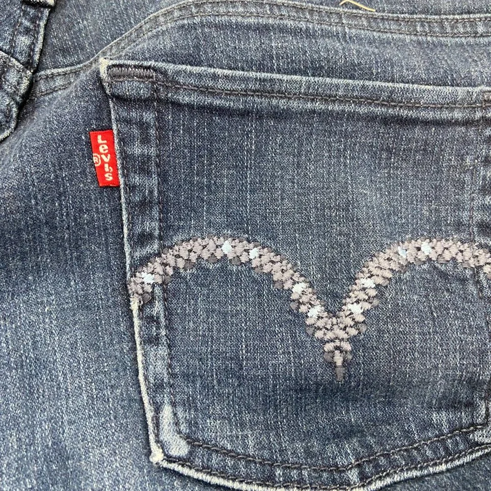Ladies Levi's 505 Straight leg Jeans size 16 - Picture 3 of 9